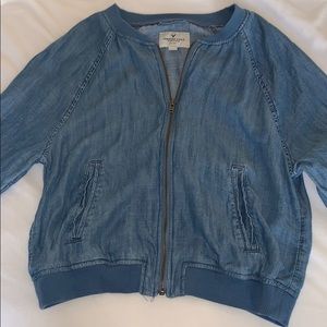 American Eagle bomber jacket size medium.